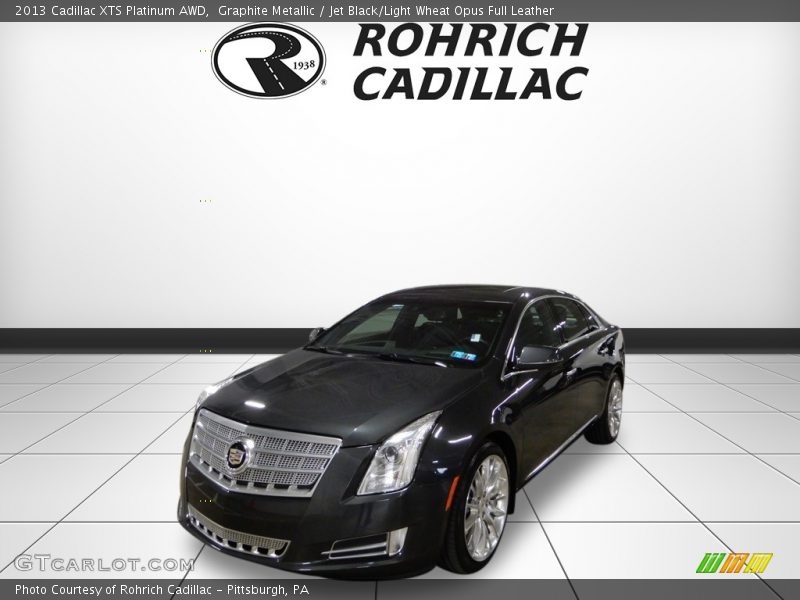 Graphite Metallic / Jet Black/Light Wheat Opus Full Leather 2013 Cadillac XTS Platinum AWD