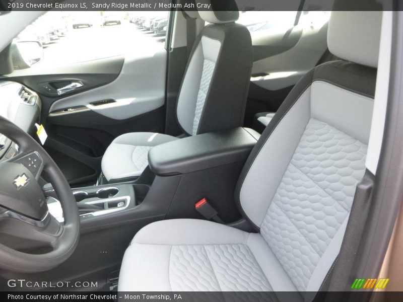 Sandy Ridge Metallic / Medium Ash Gray 2019 Chevrolet Equinox LS