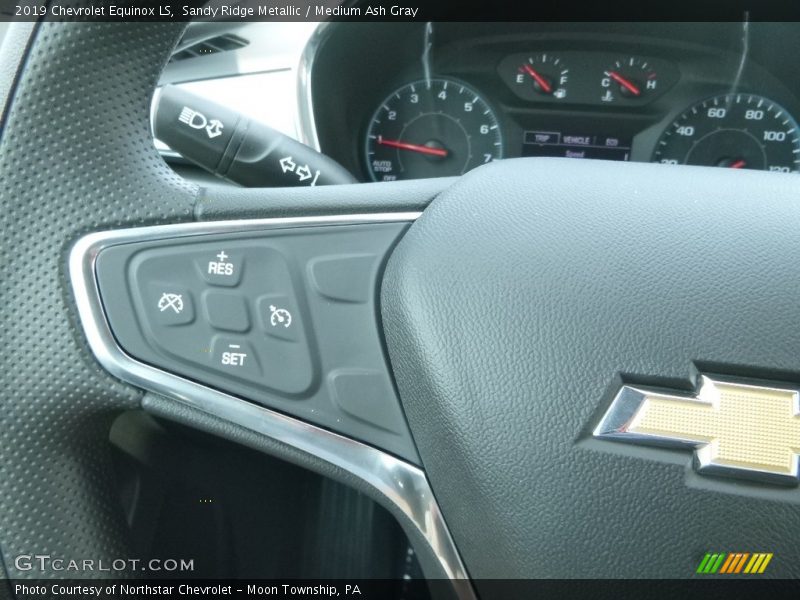 Sandy Ridge Metallic / Medium Ash Gray 2019 Chevrolet Equinox LS