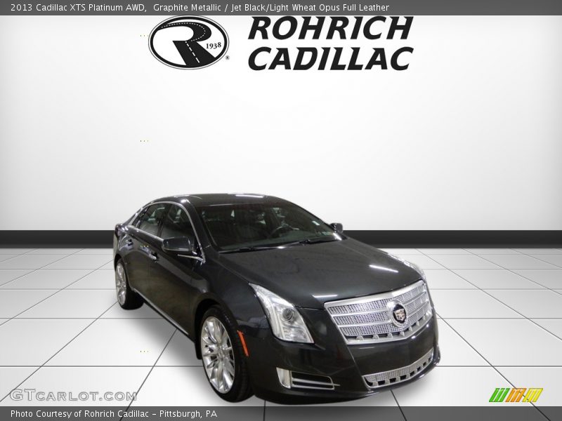Graphite Metallic / Jet Black/Light Wheat Opus Full Leather 2013 Cadillac XTS Platinum AWD
