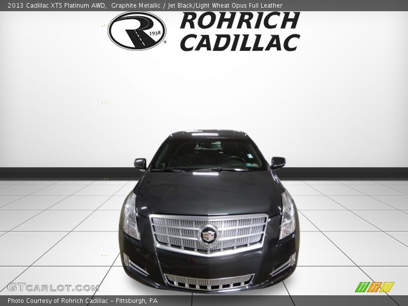 Graphite Metallic / Jet Black/Light Wheat Opus Full Leather 2013 Cadillac XTS Platinum AWD