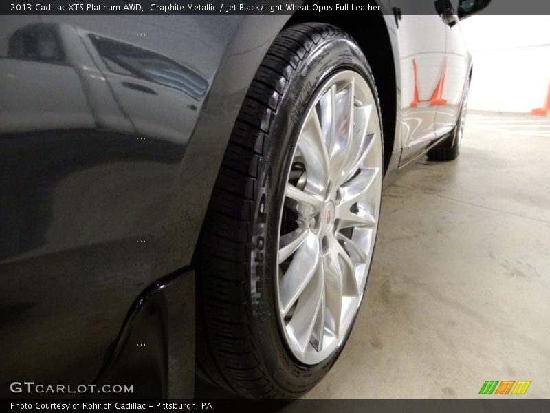 Graphite Metallic / Jet Black/Light Wheat Opus Full Leather 2013 Cadillac XTS Platinum AWD