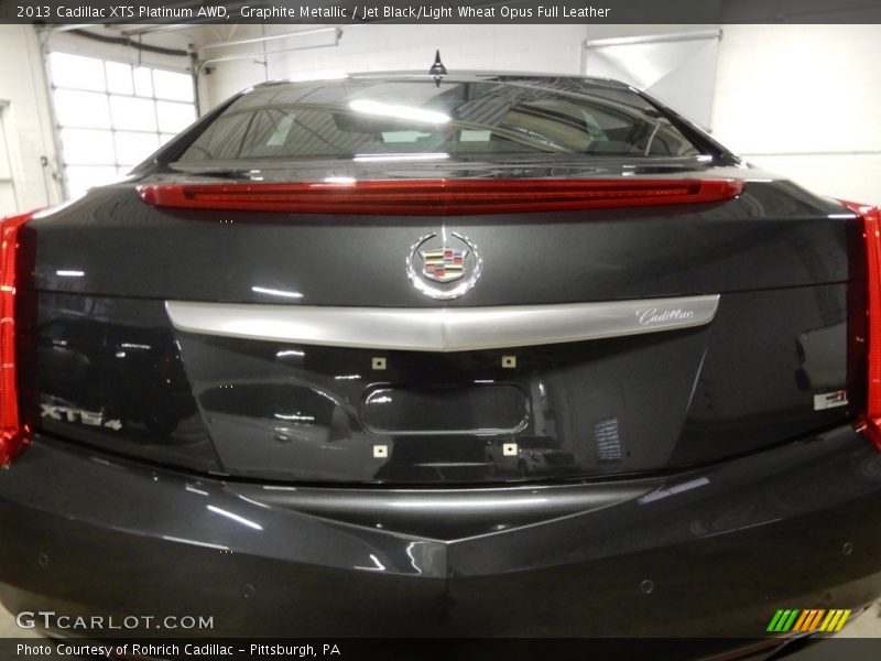 Graphite Metallic / Jet Black/Light Wheat Opus Full Leather 2013 Cadillac XTS Platinum AWD