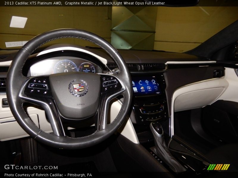 Graphite Metallic / Jet Black/Light Wheat Opus Full Leather 2013 Cadillac XTS Platinum AWD