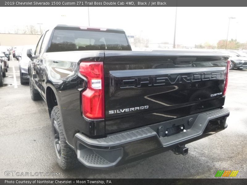 Black / Jet Black 2019 Chevrolet Silverado 1500 Custom Z71 Trail Boss Double Cab 4WD