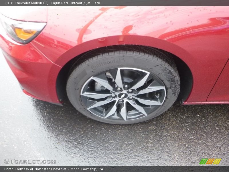 Cajun Red Tintcoat / Jet Black 2018 Chevrolet Malibu LT
