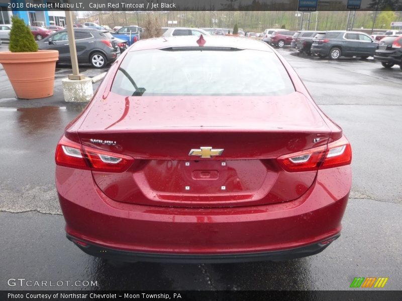 Cajun Red Tintcoat / Jet Black 2018 Chevrolet Malibu LT