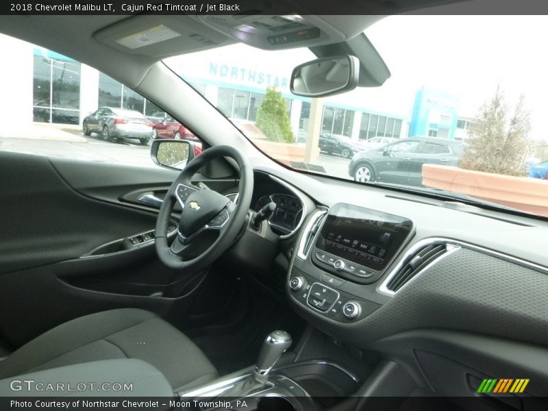 Cajun Red Tintcoat / Jet Black 2018 Chevrolet Malibu LT