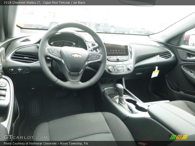Cajun Red Tintcoat / Jet Black 2018 Chevrolet Malibu LT