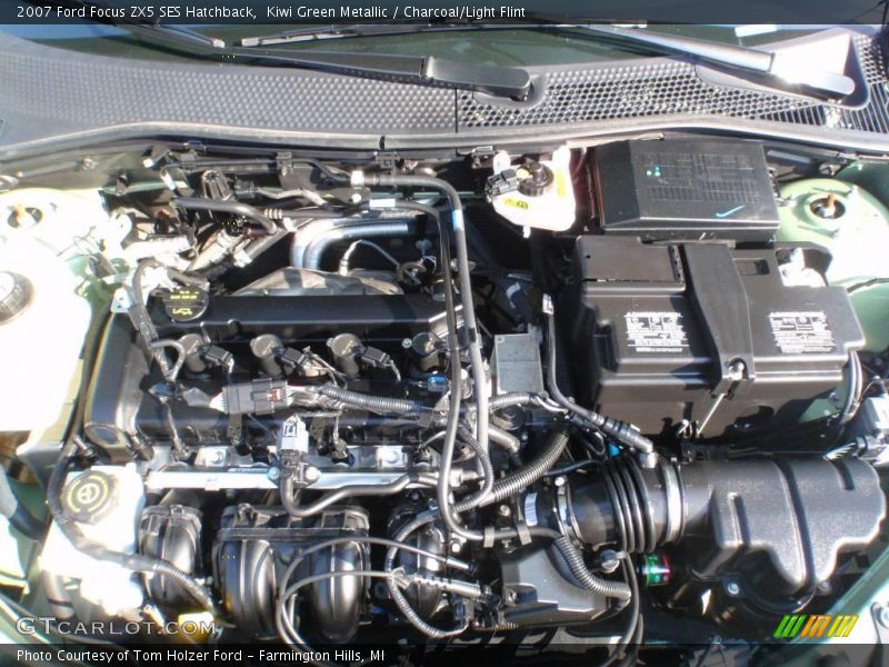 Kiwi Green Metallic / Charcoal/Light Flint 2007 Ford Focus ZX5 SES Hatchback