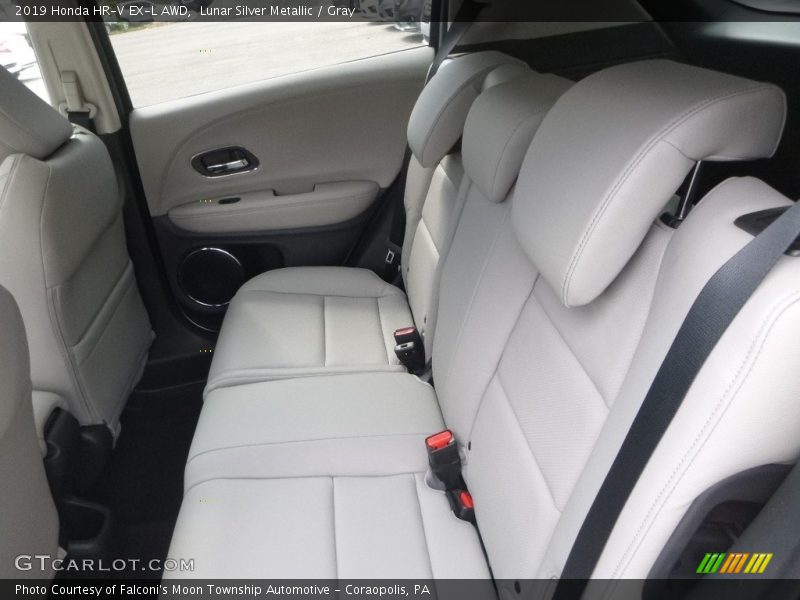 Lunar Silver Metallic / Gray 2019 Honda HR-V EX-L AWD