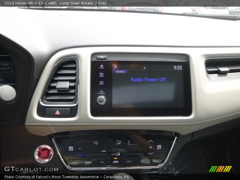 Lunar Silver Metallic / Gray 2019 Honda HR-V EX-L AWD