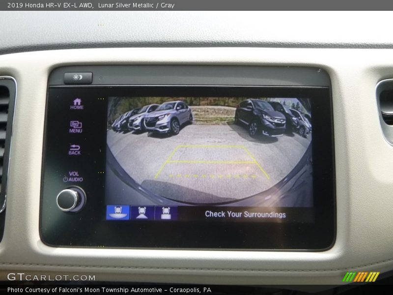 Lunar Silver Metallic / Gray 2019 Honda HR-V EX-L AWD