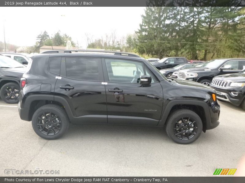 Black / Black 2019 Jeep Renegade Latitude 4x4