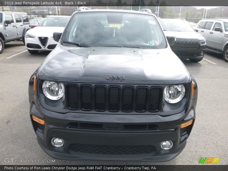 Black / Black 2019 Jeep Renegade Latitude 4x4