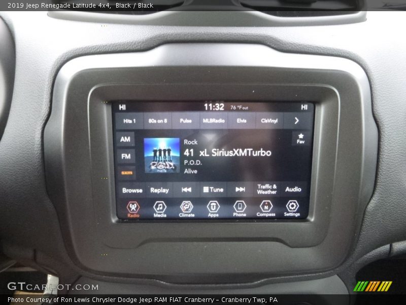 Black / Black 2019 Jeep Renegade Latitude 4x4