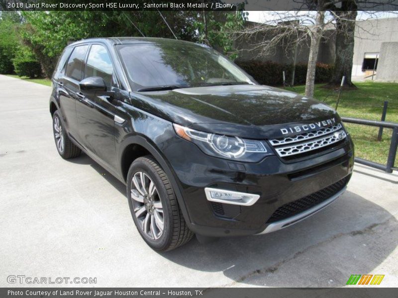 Santorini Black Metallic / Ebony 2018 Land Rover Discovery Sport HSE Luxury