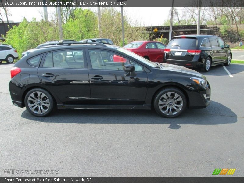Dark Gray Metallic / Black 2016 Subaru Impreza 2.0i Sport Limited