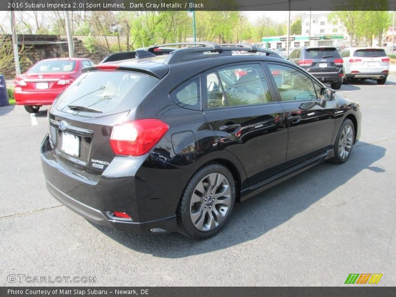 Dark Gray Metallic / Black 2016 Subaru Impreza 2.0i Sport Limited