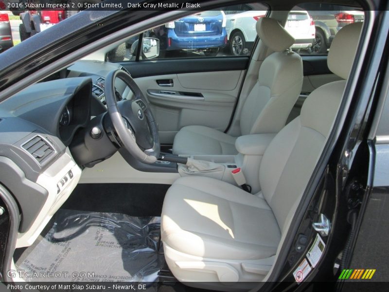 Dark Gray Metallic / Black 2016 Subaru Impreza 2.0i Sport Limited
