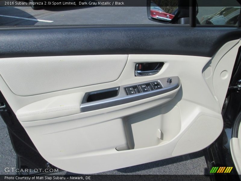 Dark Gray Metallic / Black 2016 Subaru Impreza 2.0i Sport Limited