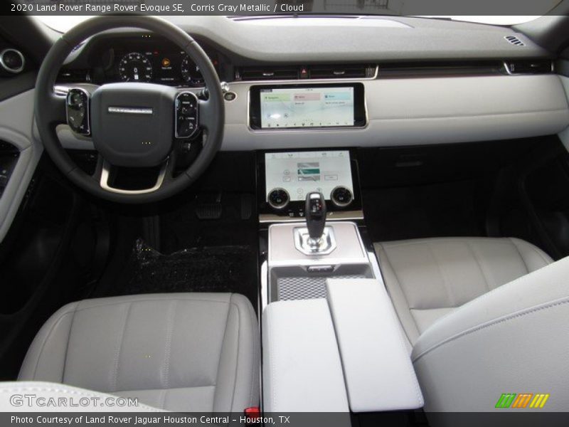Dashboard of 2020 Range Rover Evoque SE