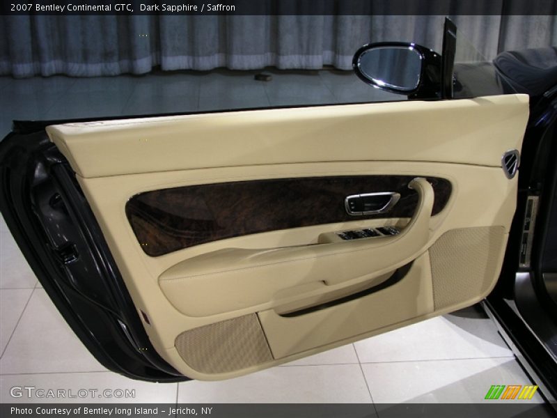 Dark Sapphire / Saffron 2007 Bentley Continental GTC