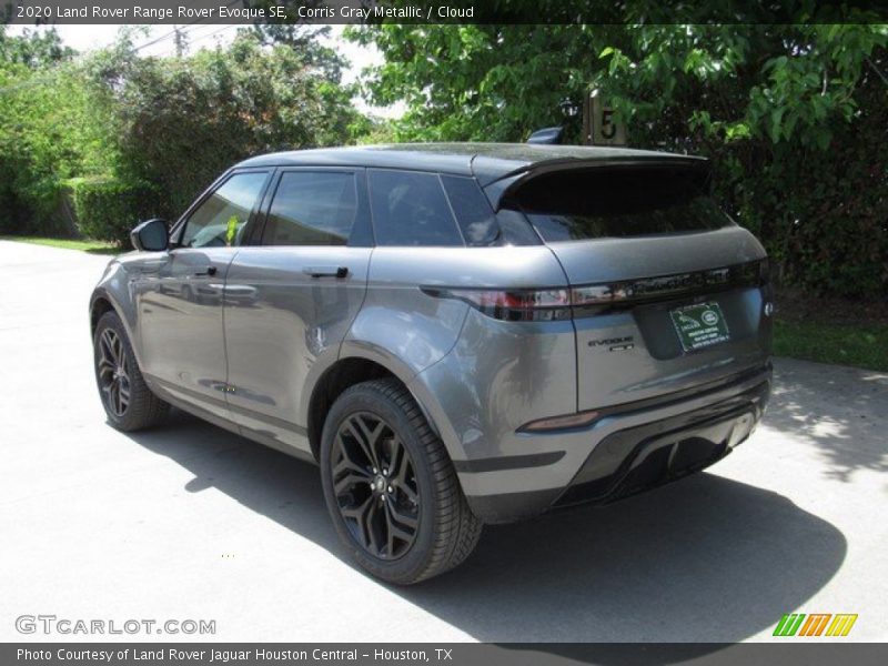 Corris Gray Metallic / Cloud 2020 Land Rover Range Rover Evoque SE