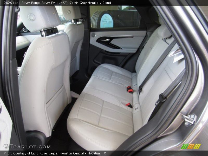 Rear Seat of 2020 Range Rover Evoque SE