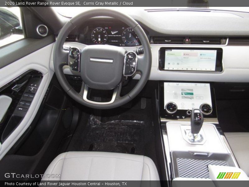 Corris Gray Metallic / Cloud 2020 Land Rover Range Rover Evoque SE