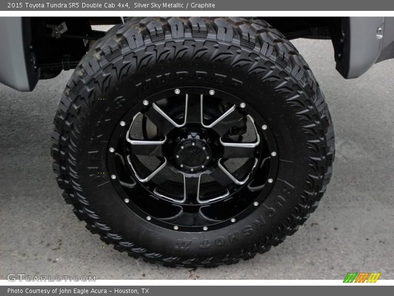 Silver Sky Metallic / Graphite 2015 Toyota Tundra SR5 Double Cab 4x4