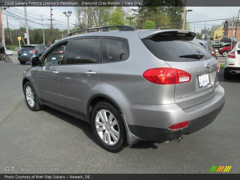 Diamond Gray Metallic / Slate Gray 2008 Subaru Tribeca Limited 5 Passenger