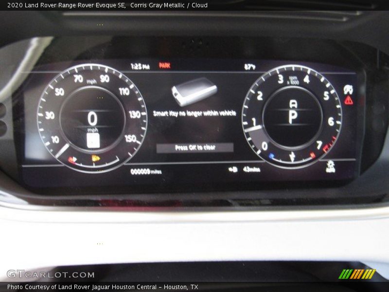 Corris Gray Metallic / Cloud 2020 Land Rover Range Rover Evoque SE