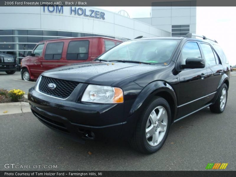 Black / Black 2006 Ford Freestyle Limited AWD