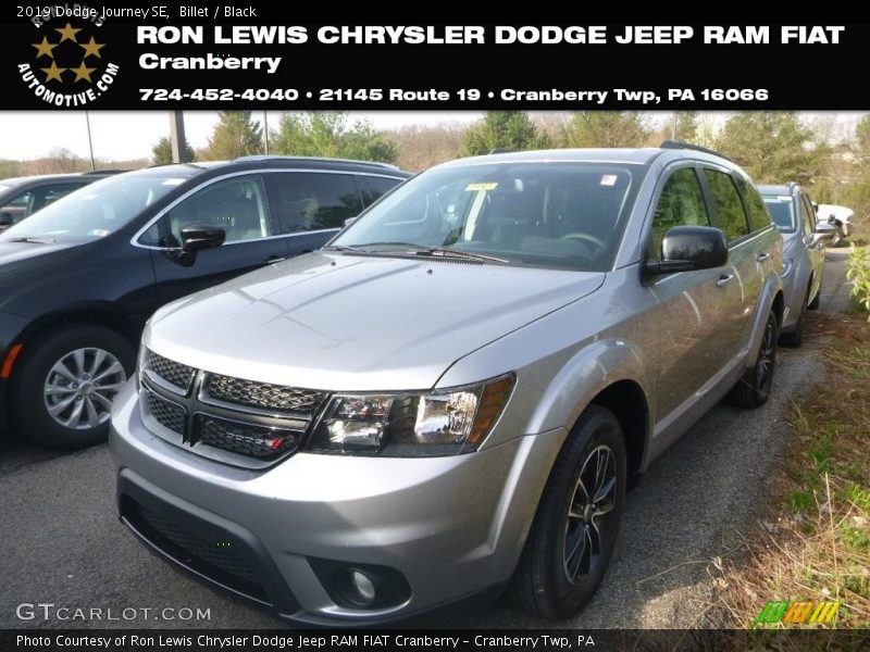 Billet / Black 2019 Dodge Journey SE