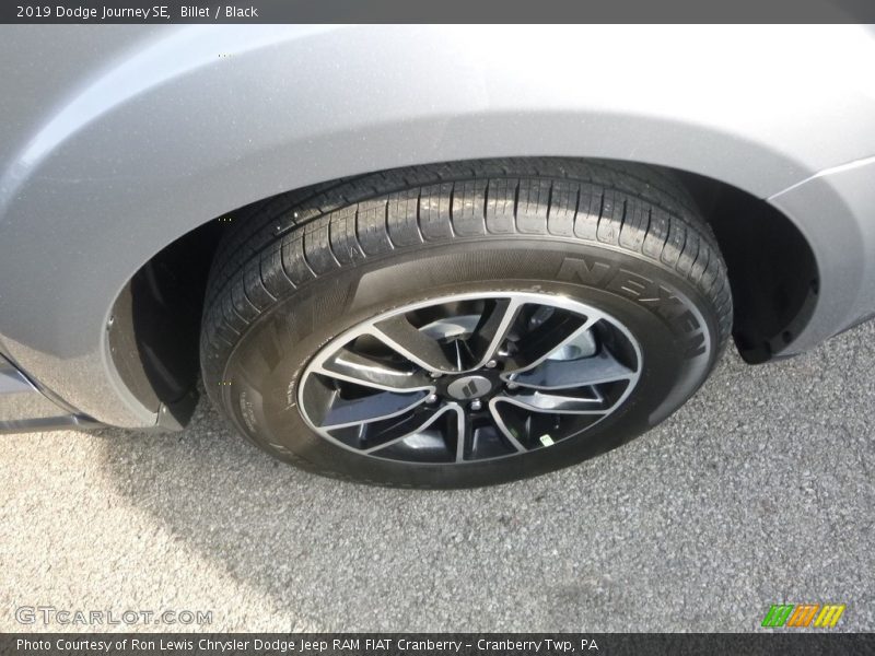 Billet / Black 2019 Dodge Journey SE