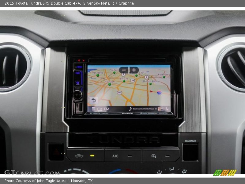 Silver Sky Metallic / Graphite 2015 Toyota Tundra SR5 Double Cab 4x4