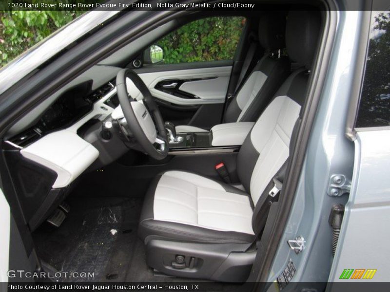Front Seat of 2020 Range Rover Evoque First Edition