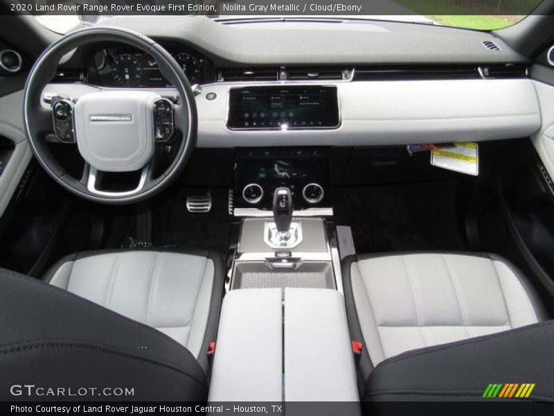 Dashboard of 2020 Range Rover Evoque First Edition