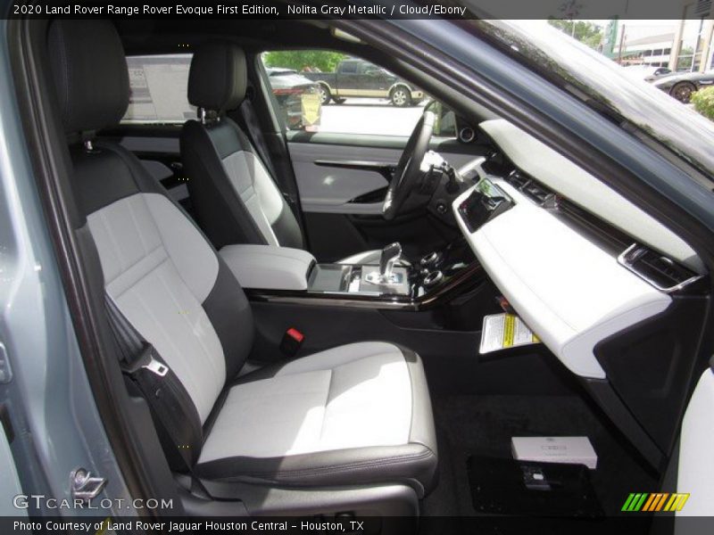  2020 Range Rover Evoque First Edition Cloud/Ebony Interior