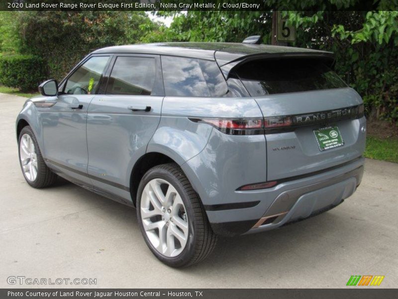 Nolita Gray Metallic / Cloud/Ebony 2020 Land Rover Range Rover Evoque First Edition