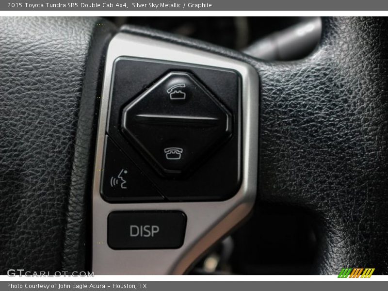 Silver Sky Metallic / Graphite 2015 Toyota Tundra SR5 Double Cab 4x4
