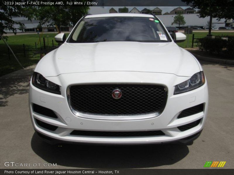 Fuji White / Ebony 2019 Jaguar F-PACE Prestige AWD