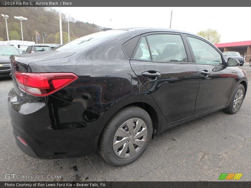 Aurora Black / Black 2019 Kia Rio S