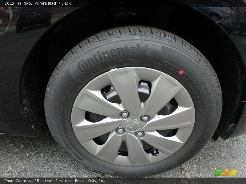 Aurora Black / Black 2019 Kia Rio S