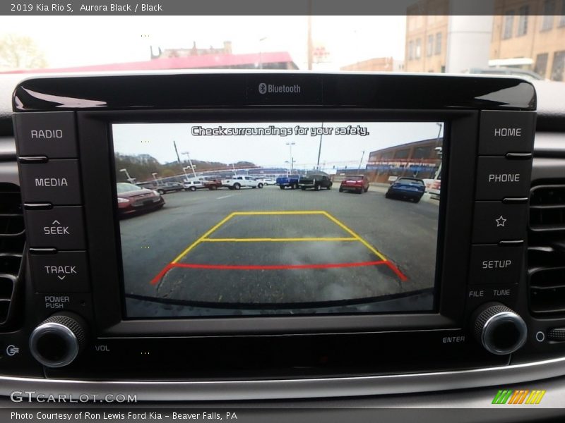 Aurora Black / Black 2019 Kia Rio S