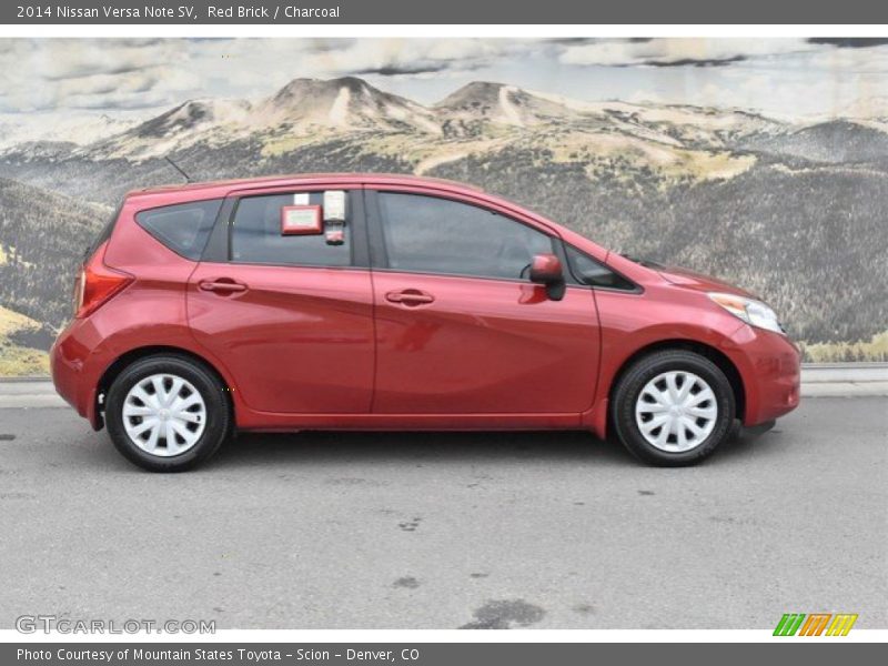 Red Brick / Charcoal 2014 Nissan Versa Note SV