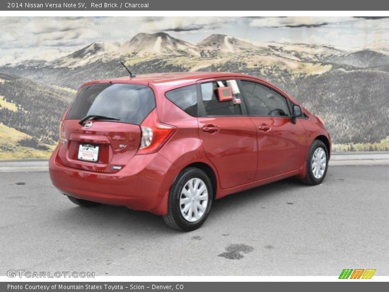Red Brick / Charcoal 2014 Nissan Versa Note SV