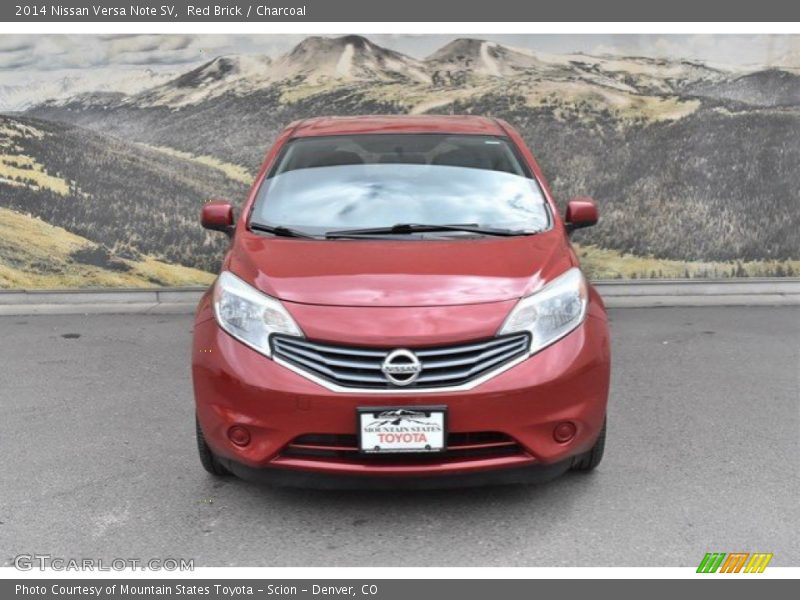 Red Brick / Charcoal 2014 Nissan Versa Note SV