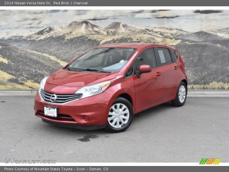 Red Brick / Charcoal 2014 Nissan Versa Note SV